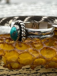 Image 4 of Vintage Signed Turquoise Ring