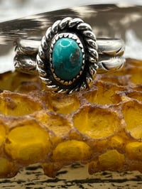 Image 1 of Vintage Signed Turquoise Ring