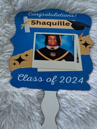Image 1 of Custom graduation fans