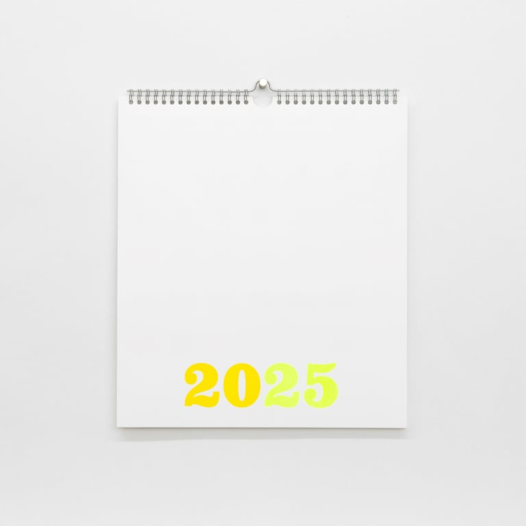 2025 Wall Calendar