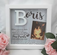 Image 25 of Personalised Pet Loss Frame,Pet Initial frame,Pet Memorial Frame, Pet Loss Gift