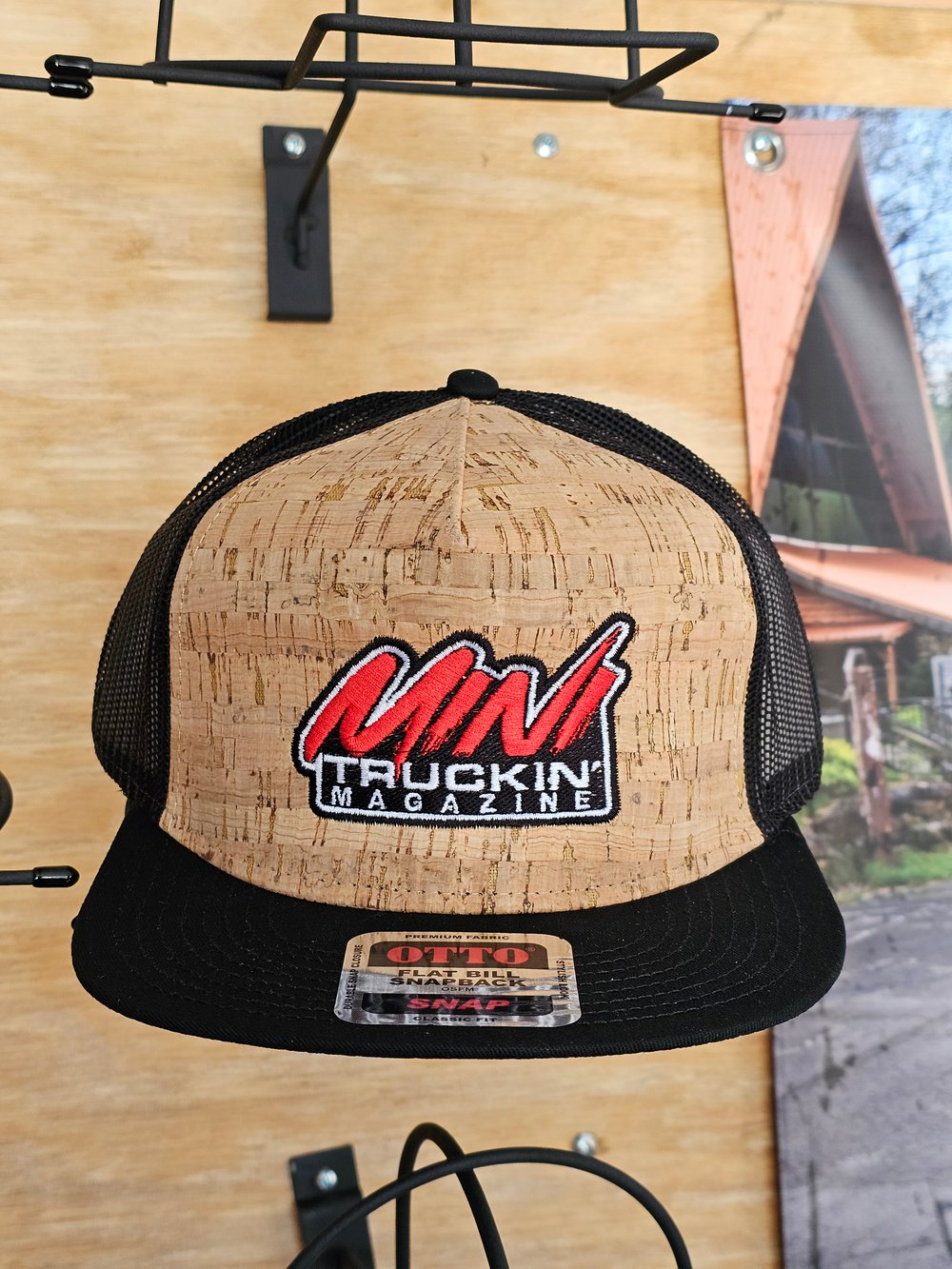 Cork MT Logo Flat Bill Snapback Hat