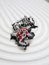 Reek of the Unzen Gas Fumes (Jpn) - logo - Pin