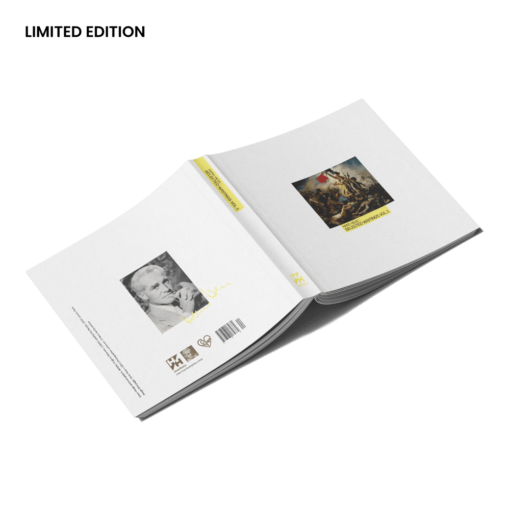 Hans Hess: Selected Writings Vol.1