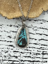 Image 1 of Blue Moon Turquoise Pendant