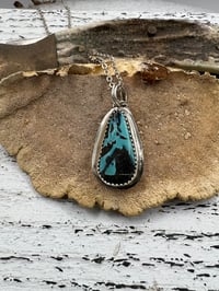 Image 4 of Blue Moon Turquoise Pendant