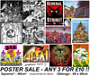 POSTERS : SPECIAL OFFER !   - 3 FOR £10  