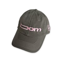 Image 1 of EXTENDO 'B' HAT (PINK+GREEN)