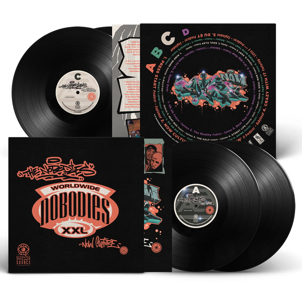 Image of Bundle The Nobodies - Now Culture  (2xLP + CD get 10% off) PRE ORDER NOW SOLD OUT