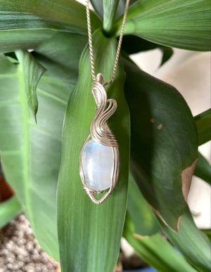 RainbowMoonstone Pendant