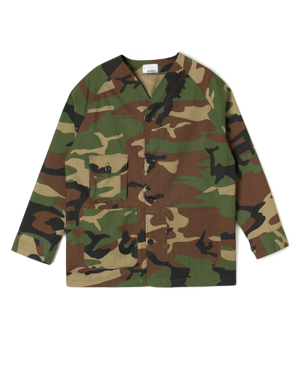 Image of "YANKEE" BASEBALL OVERSHIRT CAMO