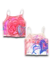 Image 1 of piece of my heart tank / size xs