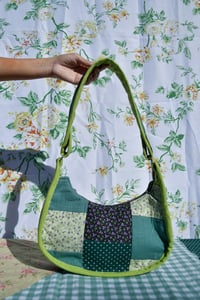 Image 2 of Shojo Princess Patch Bag (Dark Green)