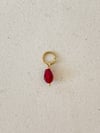 Charms larme rouge