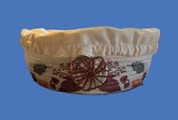 Image 3 of Handmade Fall rope basket w/liner