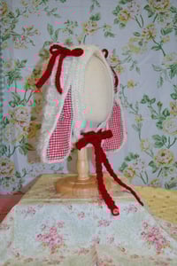 Image 1 of "Cute as a Button" Bunny Hood