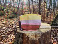 Image 4 of Warm Sunset Linen Clutch Purse
