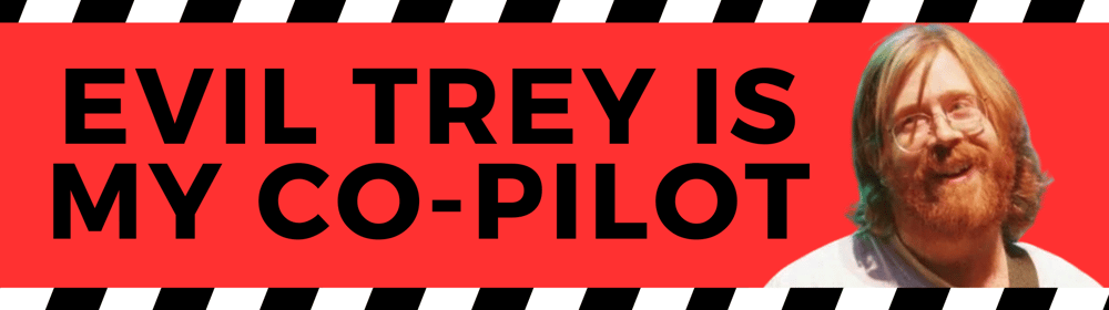 EVIL TREY BUMPER STICKER PACK