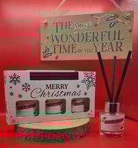 Image 1 of Christmas Reed Diffuser set