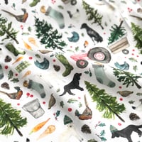 Image 11 of Fabric Re-usable Christmas Gift Wrap 