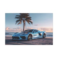 Image 2 of Corvette C8 Beachfront Canvas