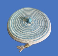 Image 2 of Handmade small rope bowl with lid