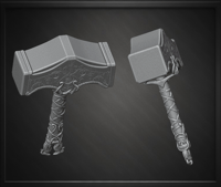 Image 1 of THOR GOD OF WAR HAMMER MJOLNIR