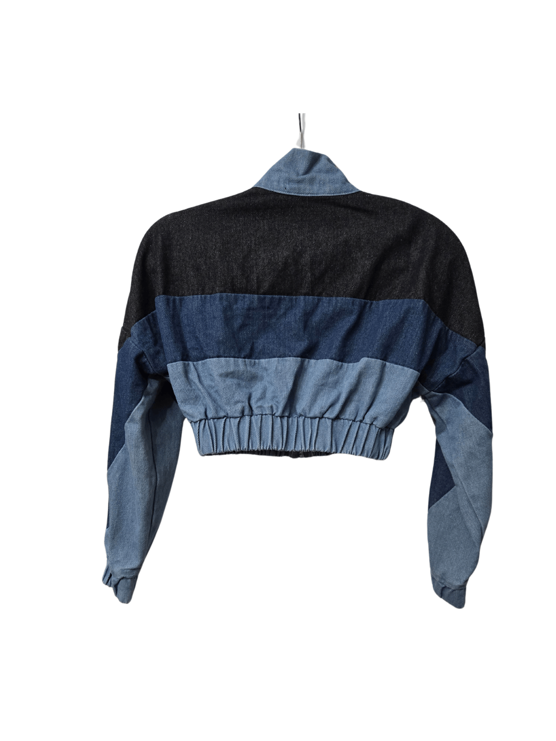 Image of Size XS 3 Shade Denim Crop Jacket