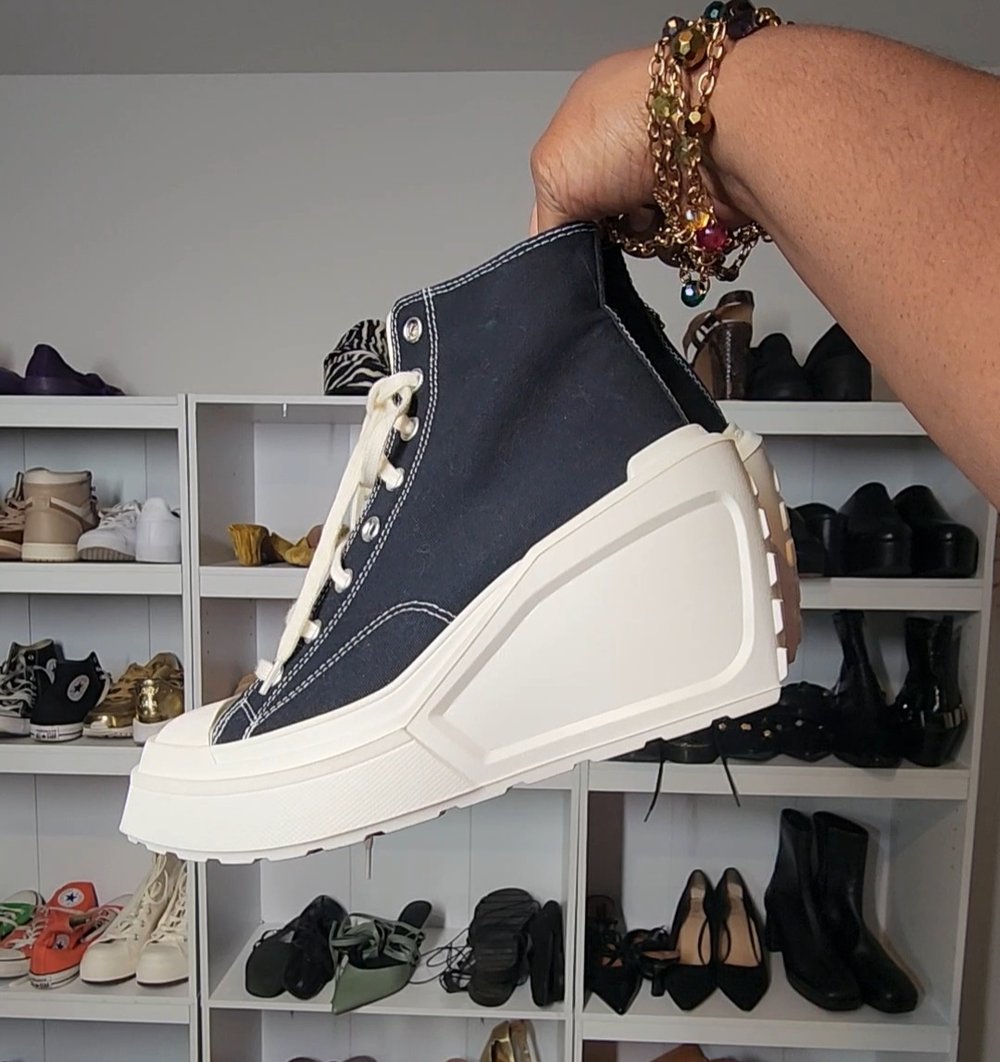 Image of Converse Chuck 70 De Luxe Wedge / 11 Women's / 9.5 Men's