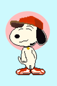 Snoopy 4x6 print