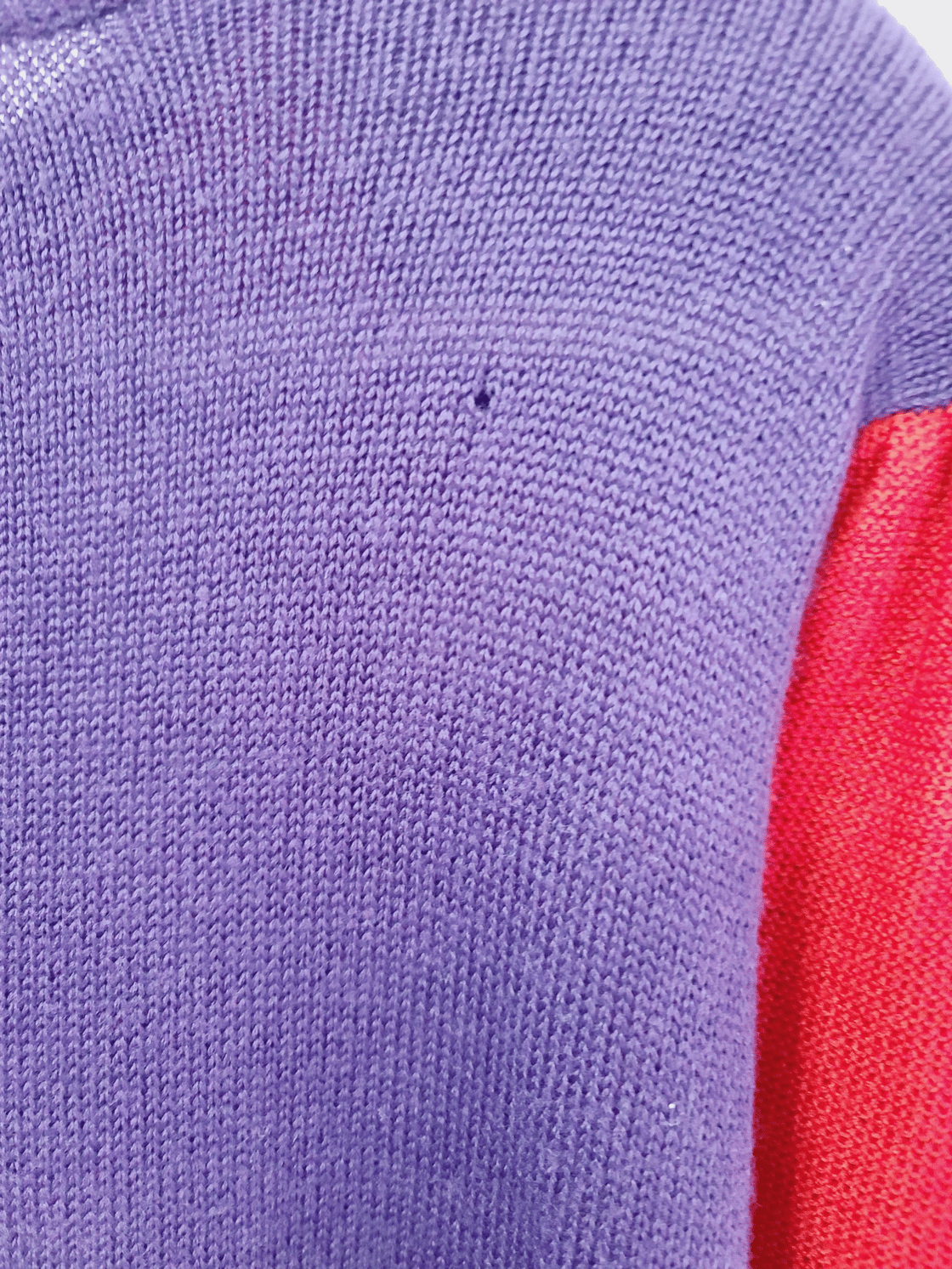 Image of Vintage Purple & Red Sweater