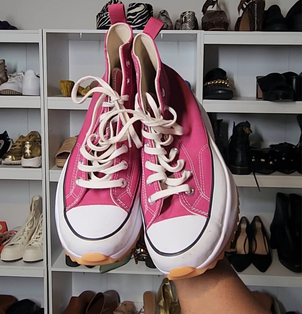 Image of Converse Run Star Hike Canvas Platform / Women's 11 / 9.5 Men's