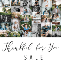 THANKful for YOU Sale!