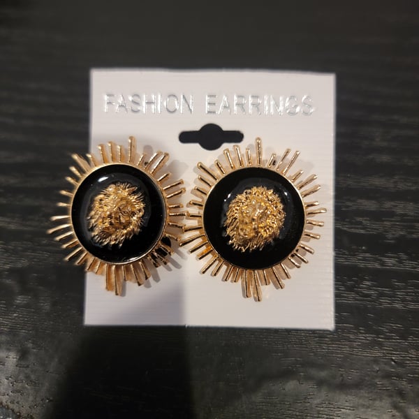 Image of V Star Earrings