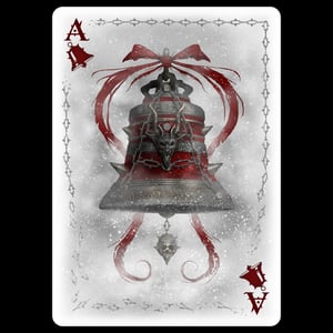 Creepy Christmas 'Regular Sized' Playing Cards.