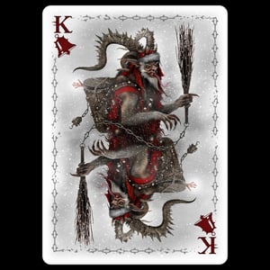 Creepy Christmas 'Regular Sized' Playing Cards.