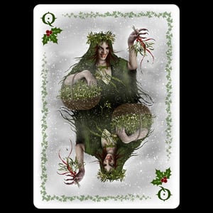 Creepy Christmas 'Regular Sized' Playing Cards.