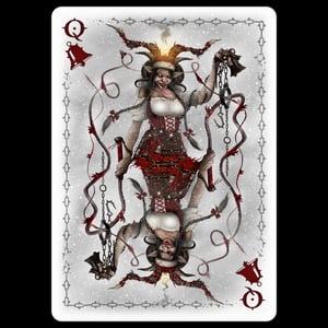 Creepy Christmas 'Regular Sized' Playing Cards.