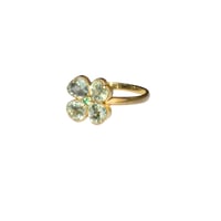 Image 2 of Green Clover Ring