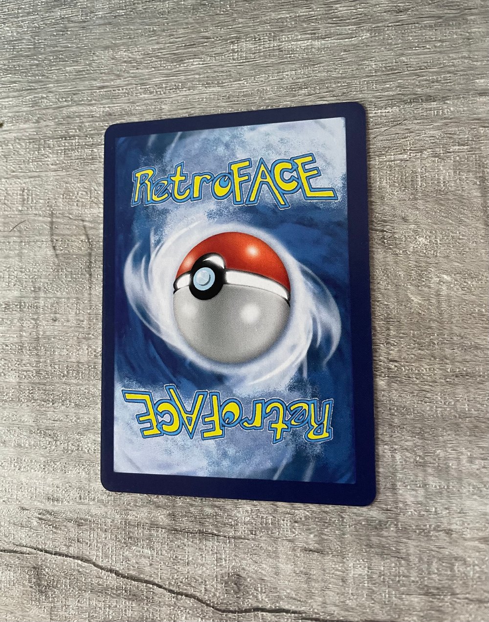 Holographic RetroFACE Card