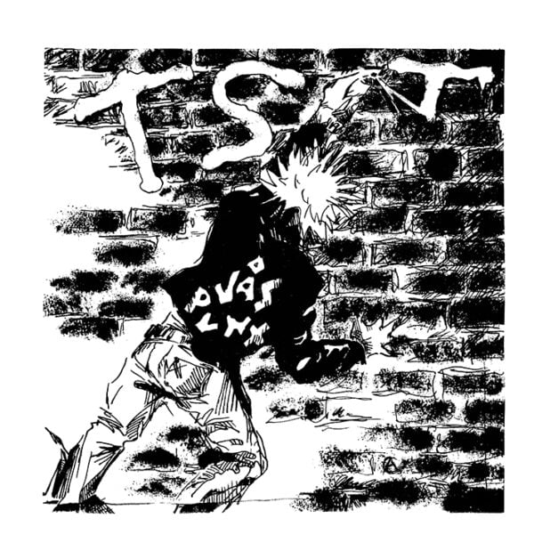 Image of T.S.T. – "Vås Pun" 7" (1981)