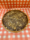 Chocolate and hazelnut tart