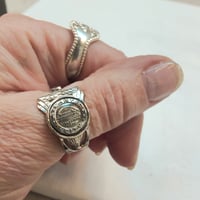 Image 3 of Vintage Atlantic City Sterling Silver Spoon ring