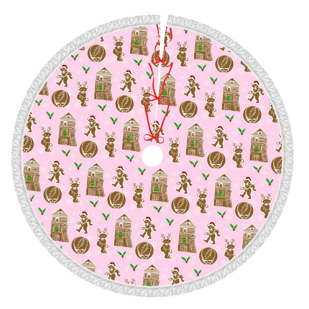 Image of “How sweet it is” Gingerdead cookie Tree Skirt