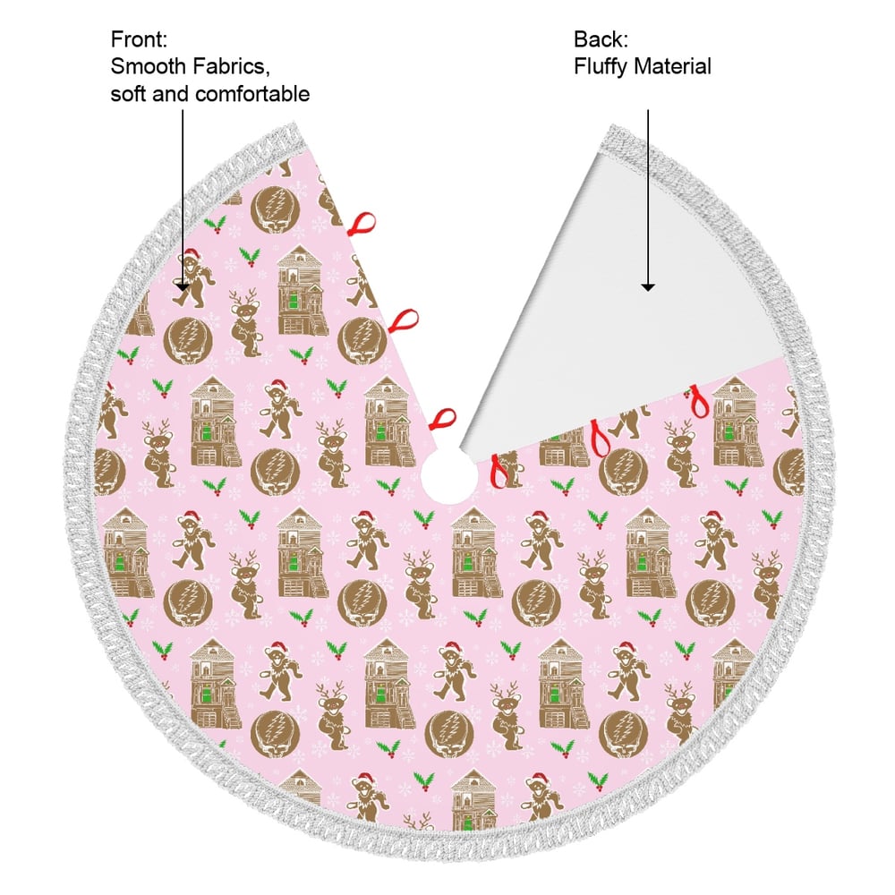 Image of “How sweet it is” Gingerdead cookie Tree Skirt
