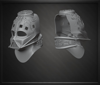 Image 2 of DETAILED DARTH VADER HELMET