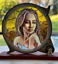 Image 1 of Steam punk stained glass - escaping the bindings