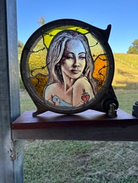 Image 3 of Steam punk stained glass - escaping the bindings