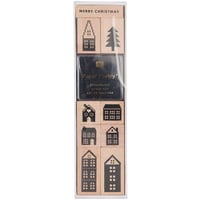 Image 3 of Merry Christmas House Stamp set