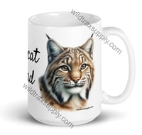 Image 3 of "Bobcat Dad" Ceramic Coffee Mug 15 oz